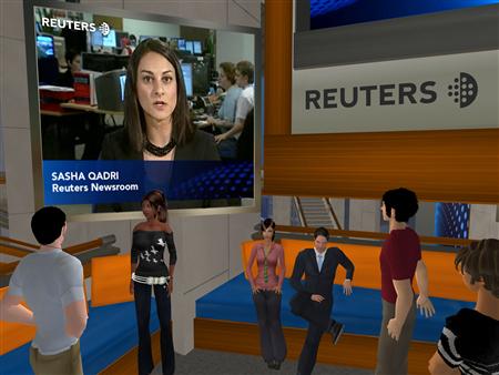 Reuters opens up bureau in Second Life