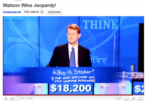 Watson Wins Jeopardy