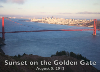 Timelapse of the Golden Gate