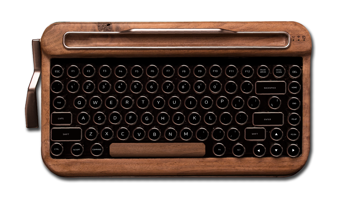 Penna – a retro bluetooth keyboard
